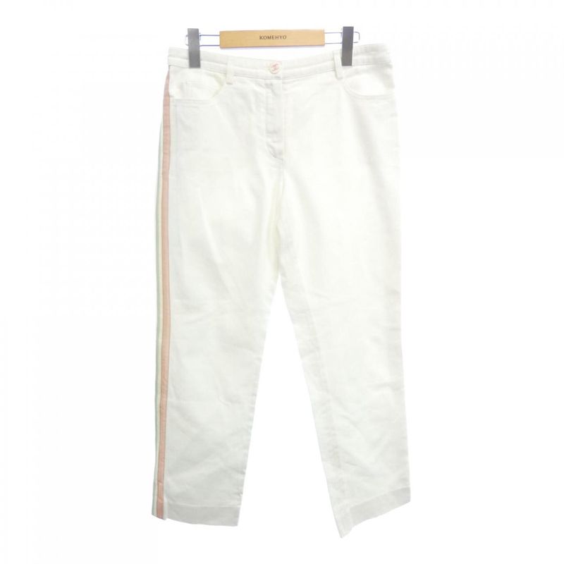 Chanel Vintage 04C Pants White Translucency