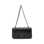 Celine Chain Shoulder Bag Claude Black