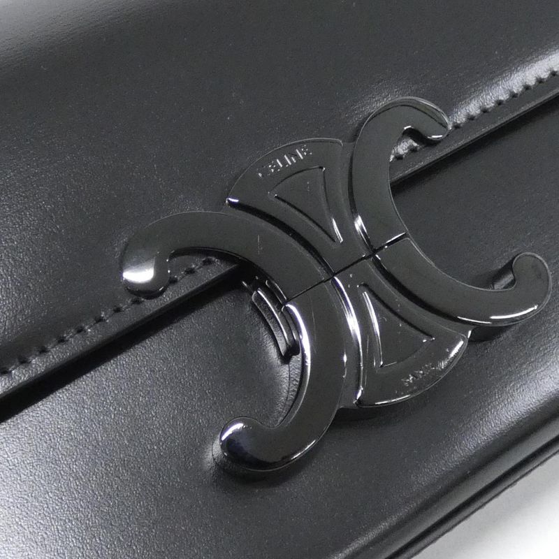Celine Chain Shoulder Bag Claude Black