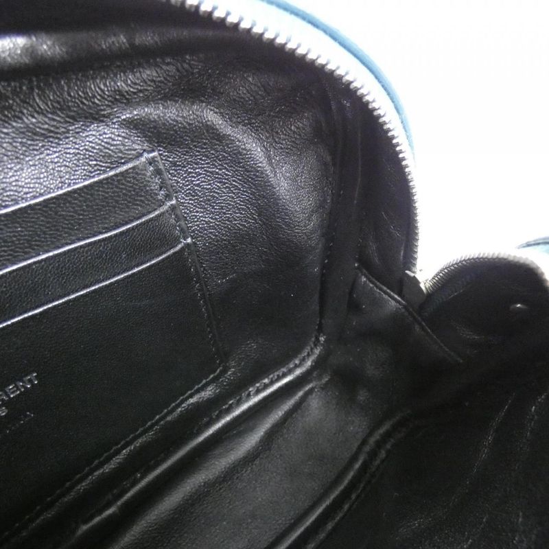 Saint Laurent Shoulder Bag Green Petrol