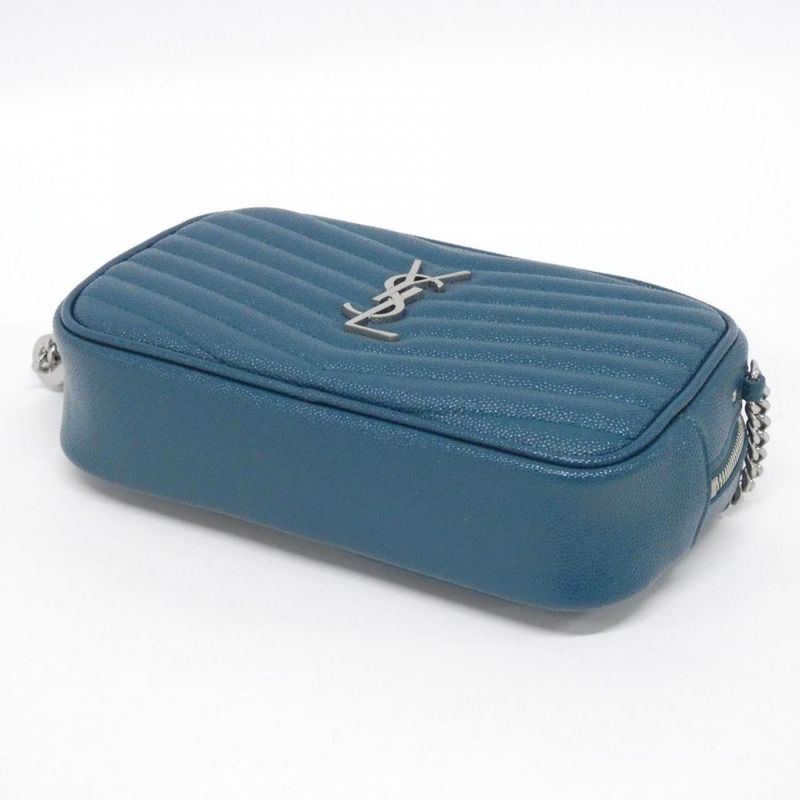 Saint Laurent Shoulder Bag Green Petrol