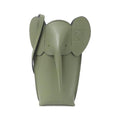 Loewe Elephant Pocket Shoulder Bag Avocado Green