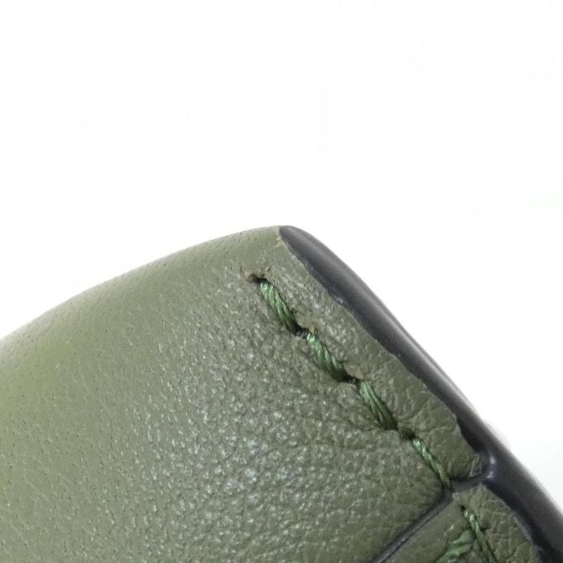 Loewe Elephant Pocket Shoulder Bag Avocado Green