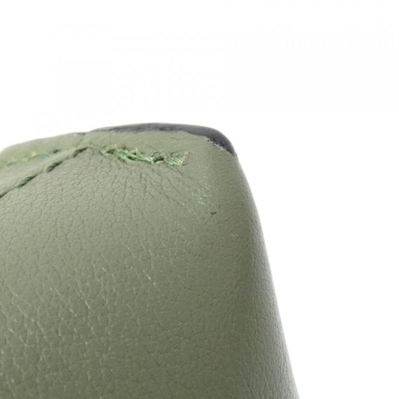 Loewe Elephant Pocket Shoulder Bag Avocado Green