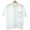 Prada Triangle Logo S/S Shirt White Translucency