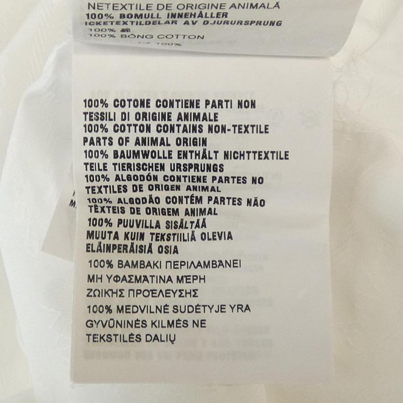 Prada Triangle Logo S/S Shirt White Translucency