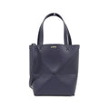 Loewe Puzzle Fold Tote Mini Bag Abyss Blue