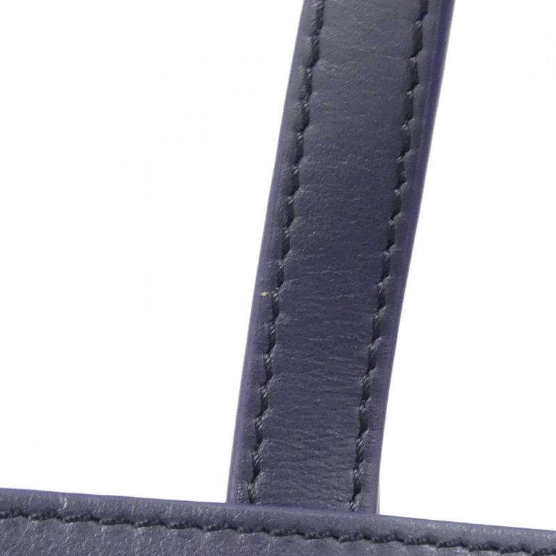 Loewe Puzzle Fold Tote Mini Bag Abyss Blue