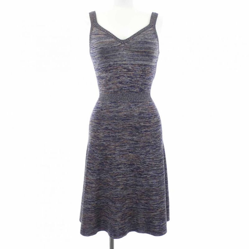 Gucci Dress Brown Navy Gray