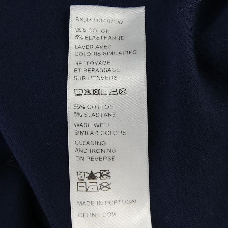 Celine Triomphe T-Shirt Navy