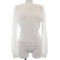 Chanel Knit Top White 36 Translucency