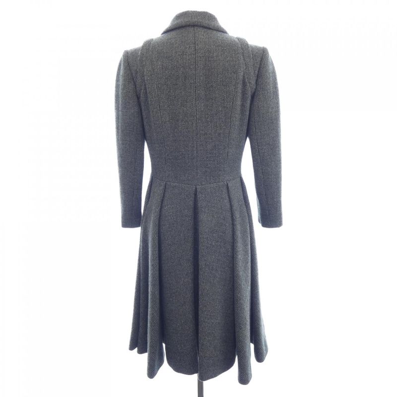Chanel Vintage Coat Cashmere Gray