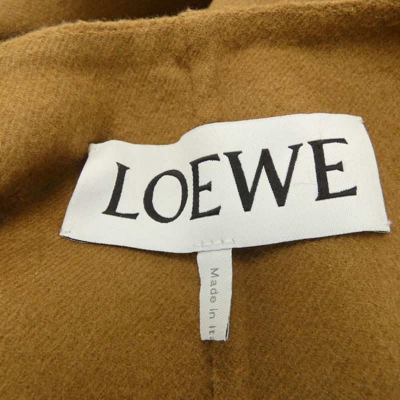 Loewe Coat Cashmere Brown