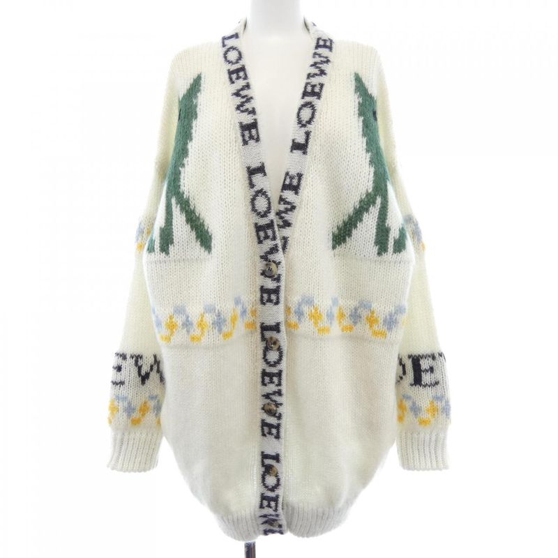 Loewe Cardigan White XS Translucency