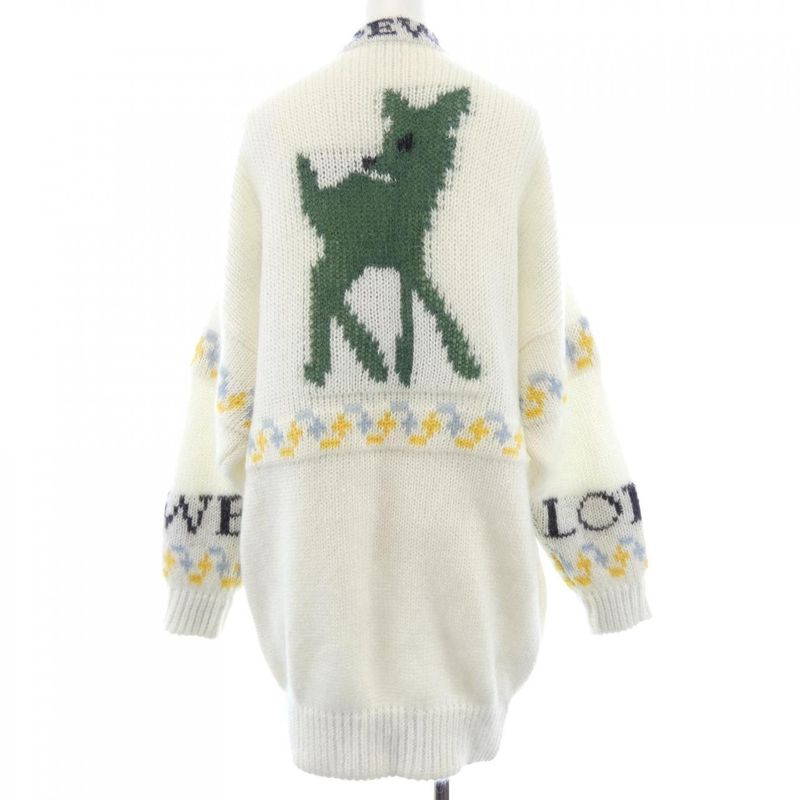 Loewe Cardigan White XS Translucency