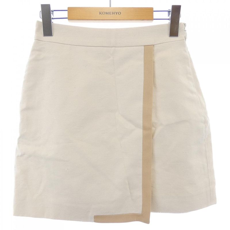 Fendi Awzw Skirt Beige 36