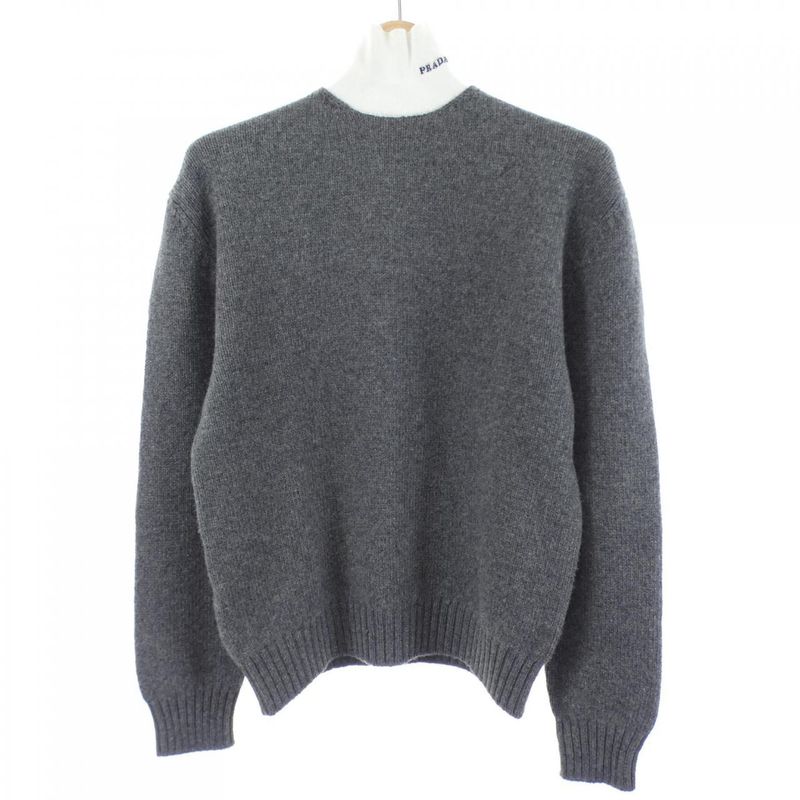 Prada Knit Top Cashmere Gray