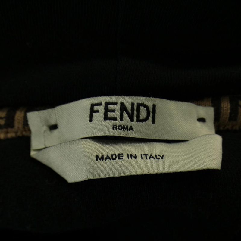 Fendi Hoodie Black XS