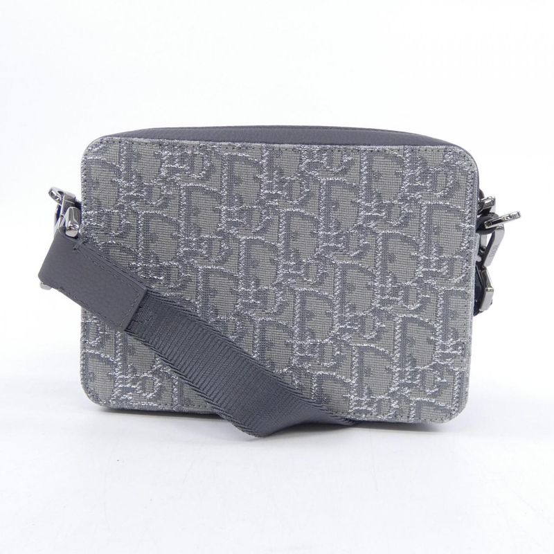 Dior Zip Pouch Oblique Peacock Card