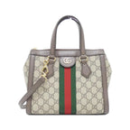 Gucci Ophidia Bag Leather Canvas