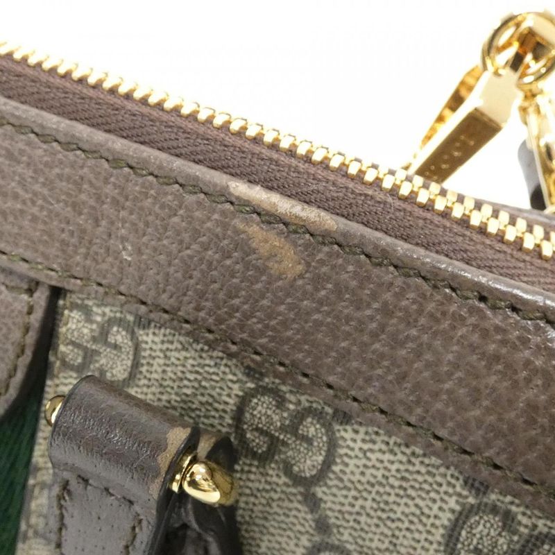 Gucci Ophidia Bag Leather Canvas