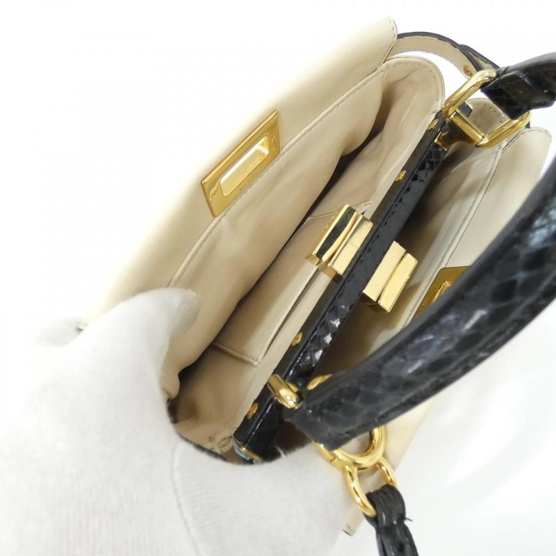 Fendi Bugs Peekaboo Mini Bag