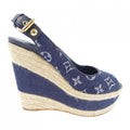 Louis Vuitton Sandals Navy 36