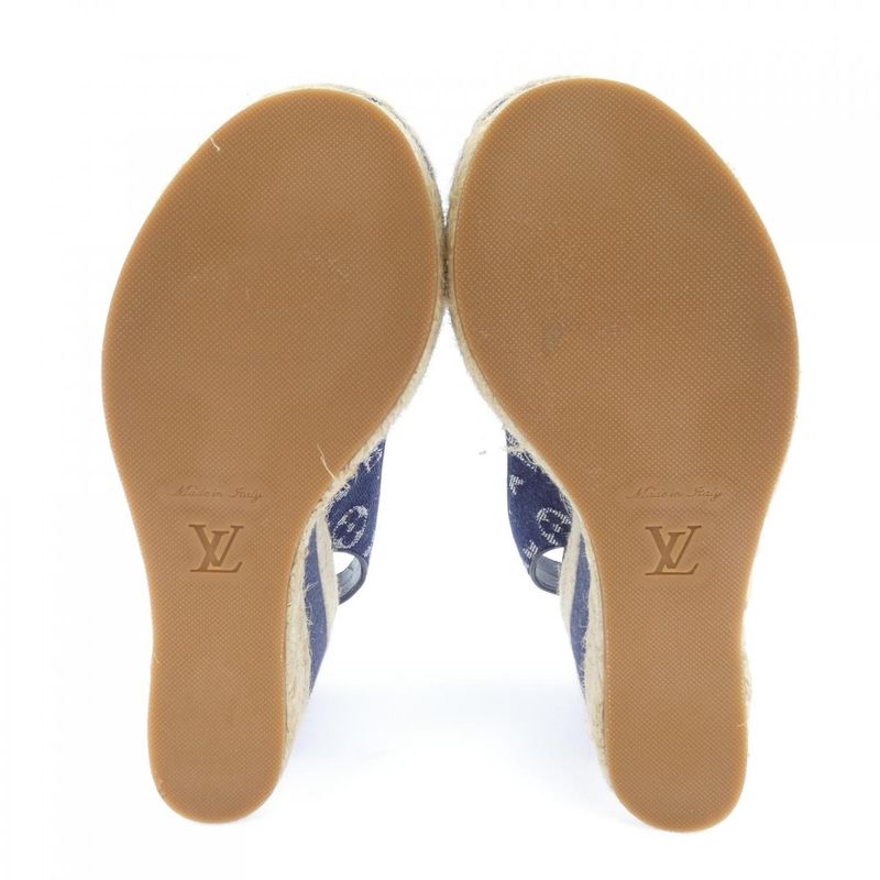 Louis Vuitton Sandals Navy 36