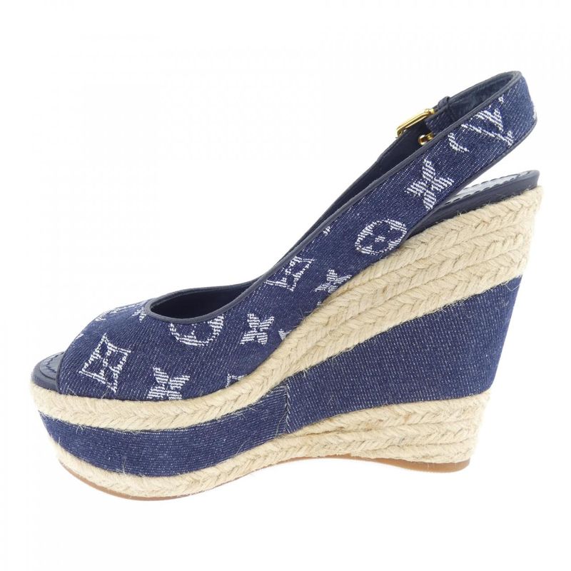 Louis Vuitton Sandals Navy 36