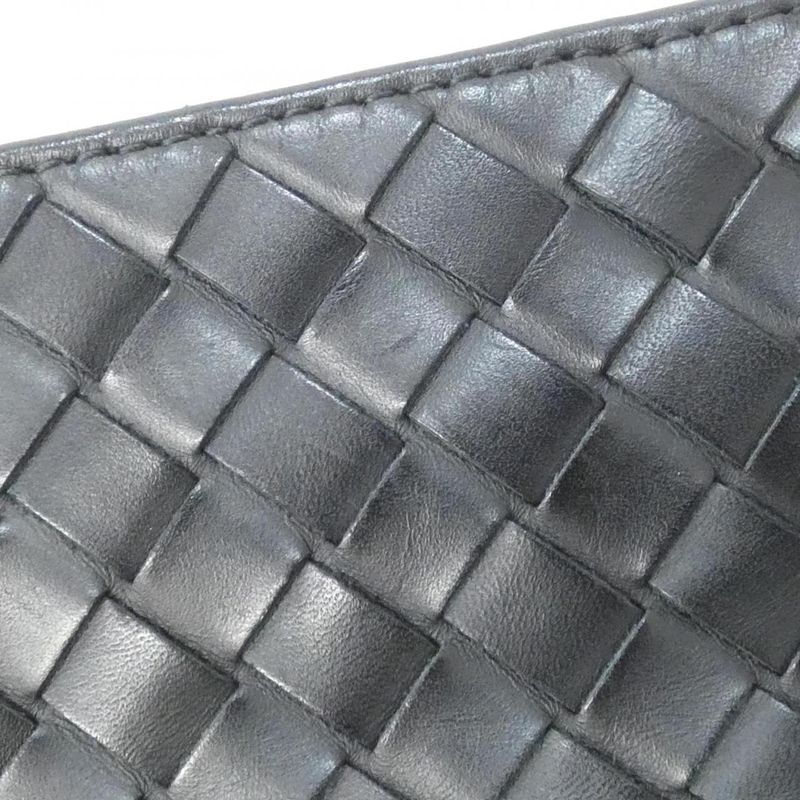 Bottega Veneta Shoulder Bag Black Aged Metal