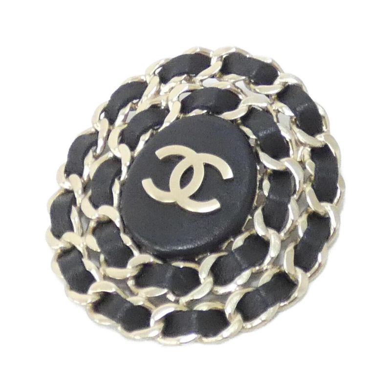 Chanel Brooch Black