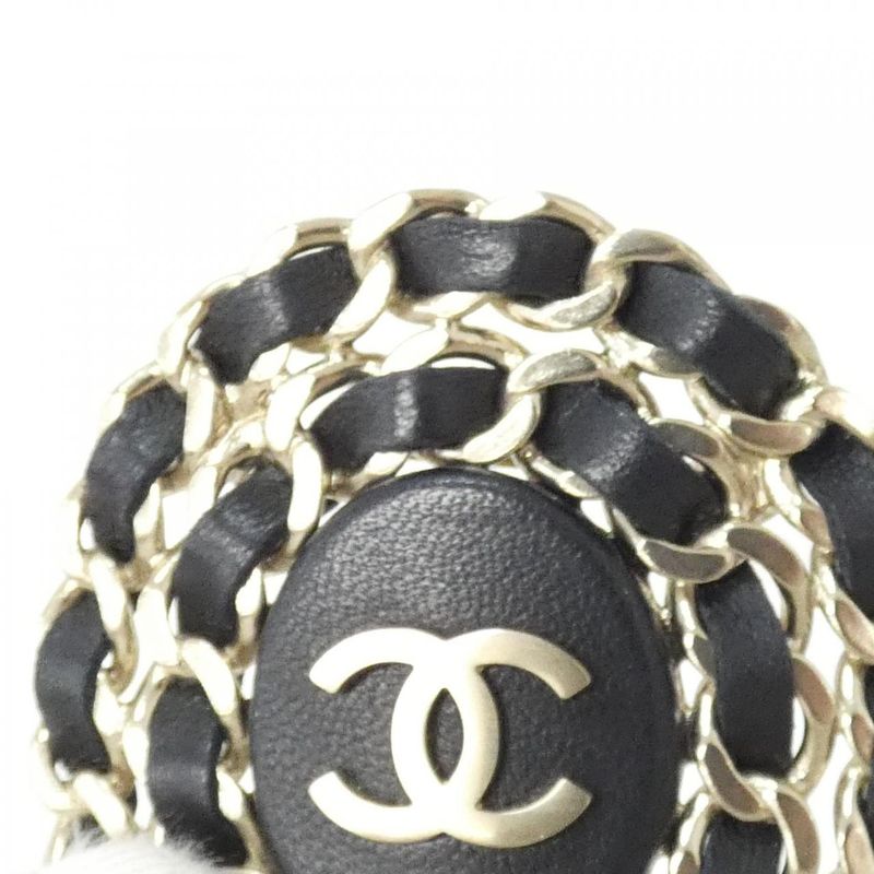 Chanel Brooch Black