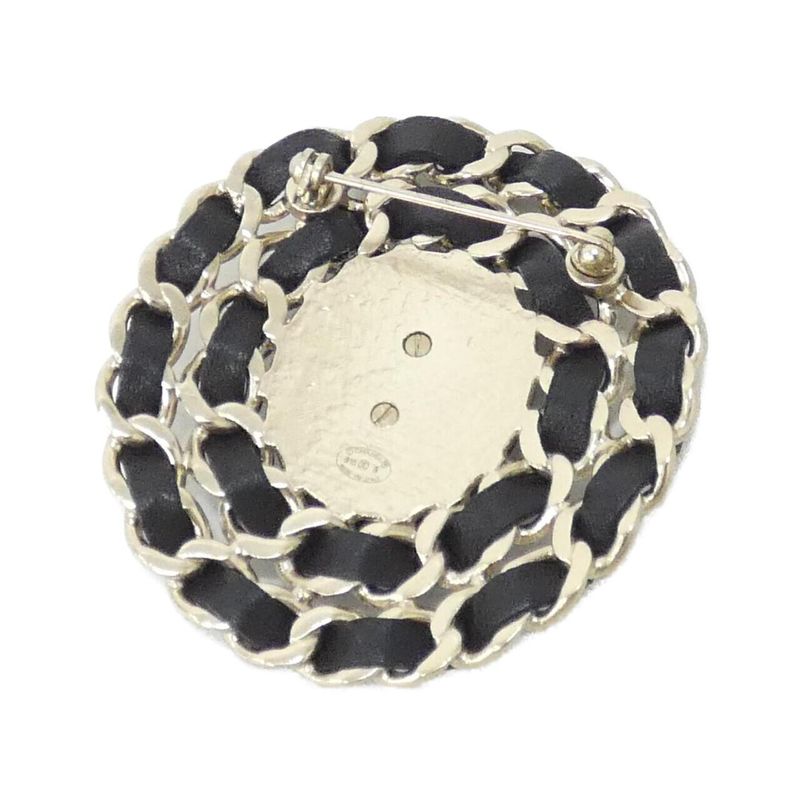 Chanel Brooch Black