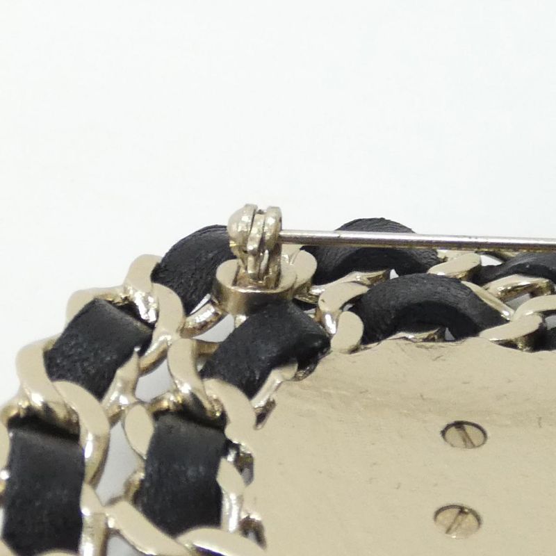 Chanel Brooch Black