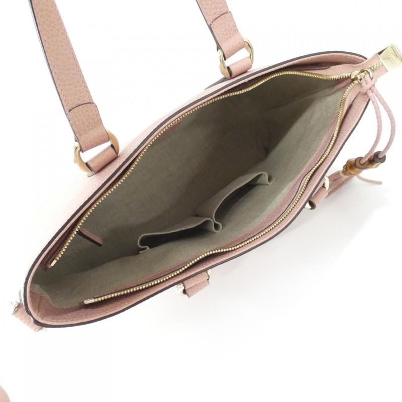Gucci Bag Leather Pink Soft