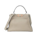 Fendi Peekaboo Bag Leather Pink Tortora