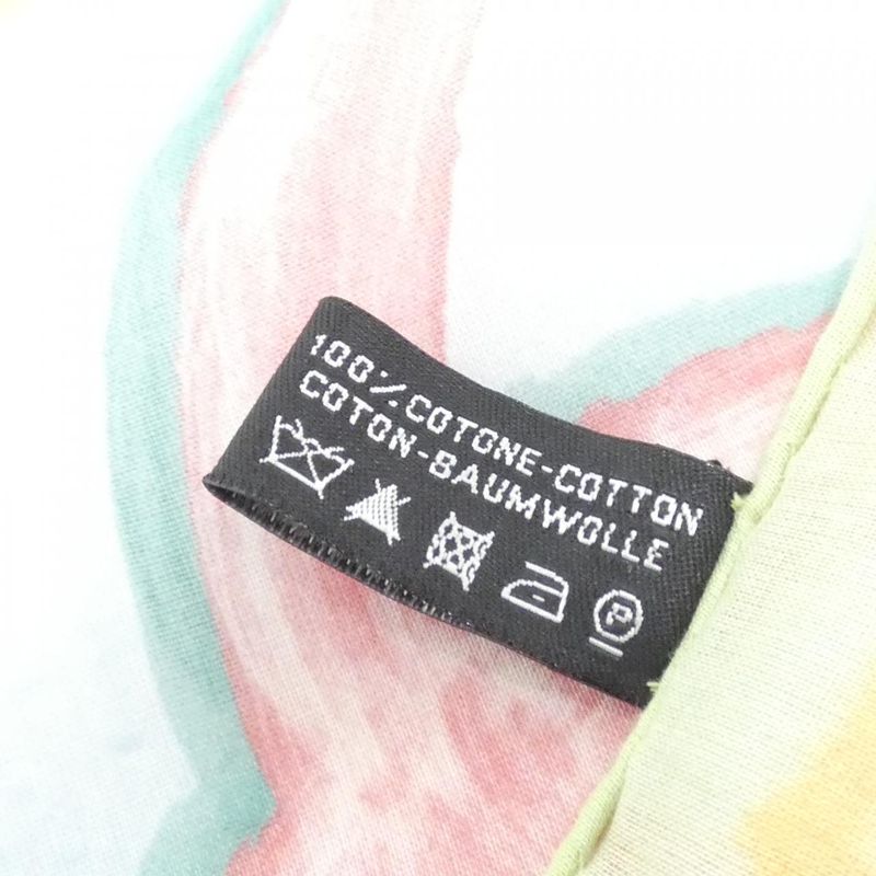 Chanel Scarf Cotton Green