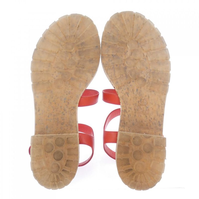 Chanel Sandals Red 36