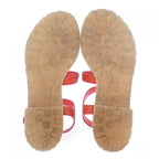 Chanel Sandals Red 36