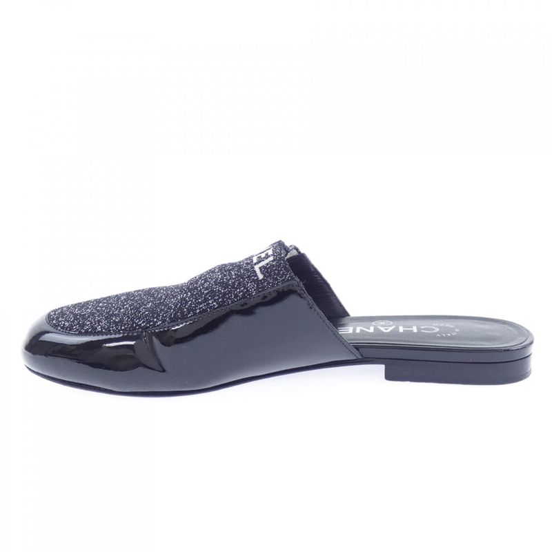 Chanel Mules Sandals Calfskin Patent