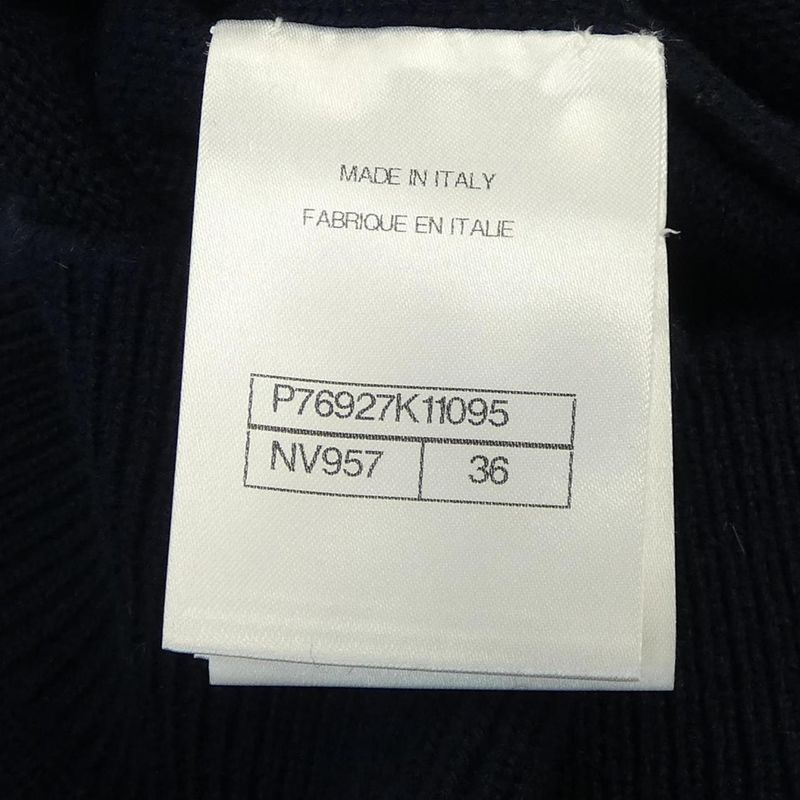 Chanel Knit Top Cashmere Navy