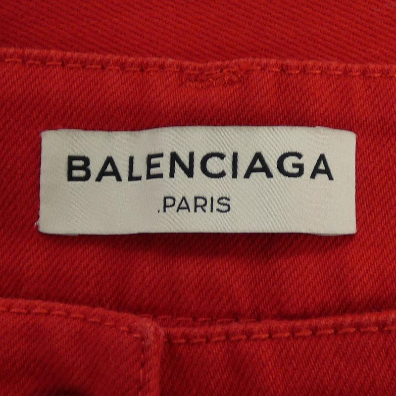 Balenciaga Pants Red 38