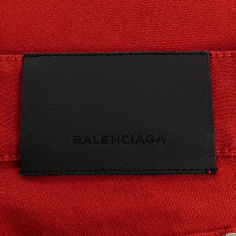 Balenciaga Pants Red 38