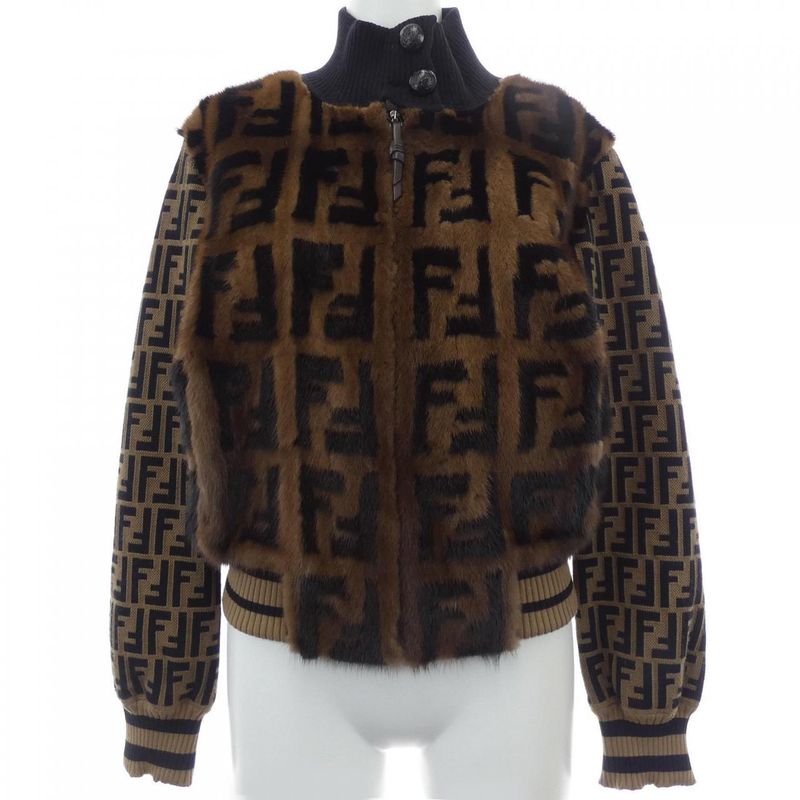 Fendi Jacket Brown 42
