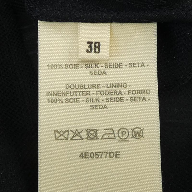Hermes Order Dress Silk Navy