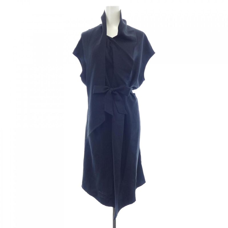 Hermes Order Dress Silk Navy