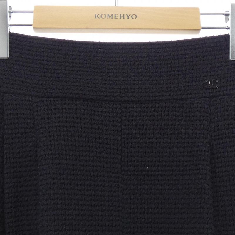 Chanel Skirt Black 42 Translucency