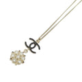 Chanel Necklace Black Crystal
