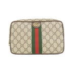 Gucci Savoy Pouch Canvas Brown