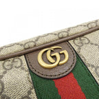 Gucci Savoy Pouch Canvas Brown
